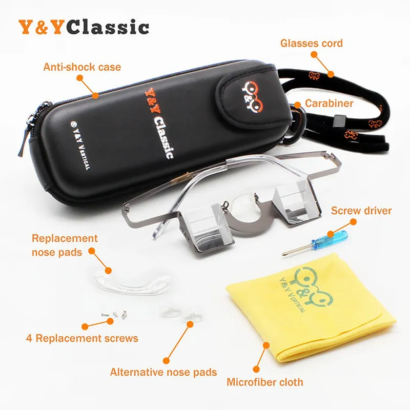 Y and Y Vertical Classic Belay Glasses in Steel Grey-1